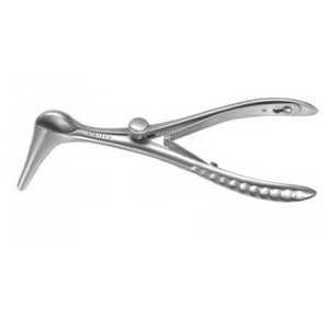 Tebbets 18.5cm Stainless Steel <b>Electric</b> Surgical <b>Instruments</b> Precision Tissue Grasping ENT Nasal Surgery Forceps Serrated Tips - Product Image 5
