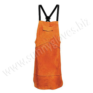Welding <b>Apron</b> Apronapron Welding <b>Apron</b> Customized Logo <b>White</b> Leather Welding <b>Apron</b> - Product Image 2