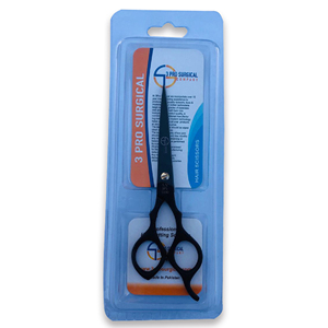 Tijera de corte de peluquería profesional de alta calidad, hoja de acero inoxidable supercortada, mango de cerámica, punta afilada, Belleza - Product Image 2