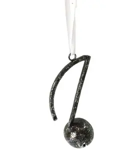 METAL IRON MUSICAL INSTRUMENT CHRTMAS HANGING ORNAMENT HIGH QUALITY METAL CHRISTMAS <b>TREE</b> DECORATION - Product Image 1