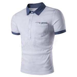 Polo de marque à Logo personnalisé pour hommes, T-Shirt décontracté, vêtements - Product Image 1