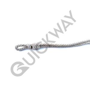 Venta al por mayor de la mejor calidad Cap Cordones de color negro sólido personalizado Venta a granel Fabricación Cap Cord 2025 - Product Image 2