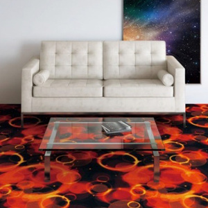 Azulejos de alfombra de alta calidad, para uso comercial y residencial en interiores, de tráfico japonés, 3d - Product Image 1