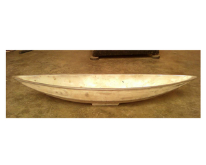 Plat de bateau en aluminium de luxe de fantaisie moderne avec l'or fini pour l'usage de maison et de cuisine - Product Image 1