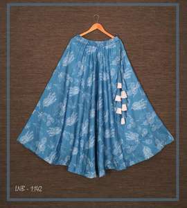 กระโปรงยาวผู้หญิง,กระโปรงพิมพ์ดิจิตอลฤดูร้อน - Product Image 4