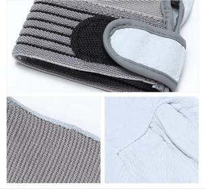 ถุงมือหนังสำหรับทำงานช่าง,ถุงมือสังเคราะห์ใช้งานได้หลายแบบออกแบบโลโก้ได้เองทนทานต่องานหนัก - Product Image 4