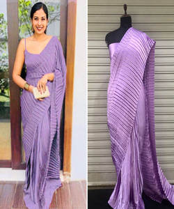 Saree de travail de séquence de broderie georgette magnifique avec chemisier non cousu prix de gros fabrication vêtement ethnique vêtement surat - Product Image 3