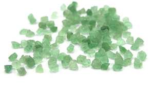 Piedra deslumbrante pequeña sin tratar cortada a mano en bruto 50 piezas Natural verde fresa cuarzo piedras preciosas mayorista indio - Product Image 3