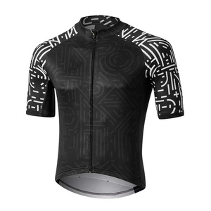PIHA SPORTS Men's Cycling Bike Jersey Short/Long Sleeve <b>3</b> Rear Pockets Full Zipper Breathable Quick Dry Spandex/Polyester Moto - Product Image 3