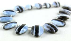 Meilleure qualité 18 pièces bleu naturel boulder opale facettes forme ovale perles haut fabrication de bijoux pierres précieuses en gros fabrication - Product Image 2