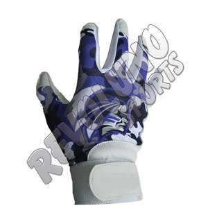 Vente chaude Sublimation Baseball Gants De Frappeur Conception Personnalisée Durable Gants De Frappeur Manchette Courte Guantes De Bateo - Product Image 2