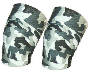 Rodilleras de camuflaje con logo impreso - Product Image 1