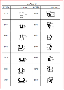 Sản Phẩm Cao Su Nhựa Chất Lượng Cao Cố Định Con Dấu Cửa Sổ Hình Chữ U Đẩy Cố Định Từ Singapore - Product Image 5