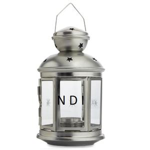 โคมไฟเทียนทีไลท์แบบโค้งทำจากสแตนเลสสำหรับตกแต่งบ้านโรงแรมระเบียงเทียนแขวน - Product Image 2