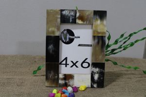 Marco de fotos de cuerno de diseño tradicional moderno en marco de resina de diferentes colores para la decoración del hogar y la Oficina exportador de Sambhal - Product Image 3