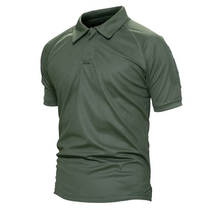 Haute Qualité Personnalisé Slim Fit Golf Performance Jersey À Manches Courtes Anti-Rides Bande pour Polo Tissu Tricoté - Product Image 5