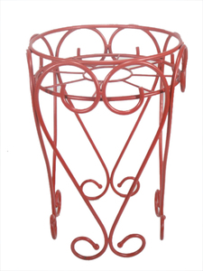 Metal <b>Pot</b> <b>Stand</b> Indoor Outdoor Wrought Iron - Product Image 4