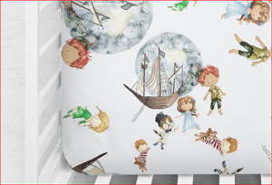 Drap de lit pour bébé en mousseline tricotée imprimée pour enfants - Product Image 3