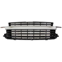 Calandre avant en aluminium chromé et noir, accessoire de voiture pour Chevrolet taweer/summerban, 2021
