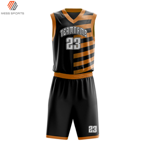 Ensemble d'uniformes de basketball respirants et réversibles pour hommes, tenue de sport professionnelle pour équipes, vente en gros - Product Image 5