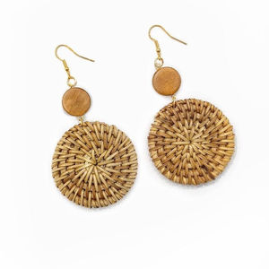 Rattan Earring for Special - Product Image 2