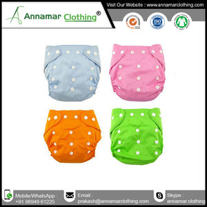 Couches réutilisables 100% coton biologique, pour bébé, en tissu, vente en gros - Product Image 3