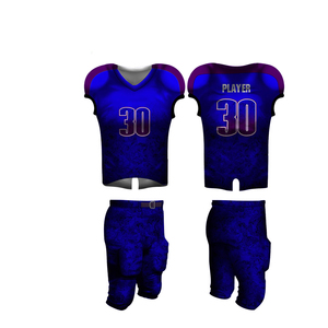 Uniformes de fútbol americano duraderos de alto rendimiento personalizados, camisetas y pantalones de equipo de manga corta, kits OEM para hombres, mujeres y jóvenes - Product Image 5