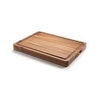 Natuurlijke rand rechthoekige en ronde acacia houten snijplank voor de keuken HMF 128 Gemaakt in Vietnam milieuvriendelijk