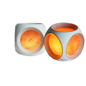 <b>CUBE</b> Shape Lamp With LED <b>Light</b> & Color Plastic -Sian Enterprises - Product Image 2