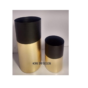 Jardinière ronde décorative en métal faite à la main Jardinière fantaisie de créateur Pots de fleurs et fournitures de jardinière de créateur - Product Image 2