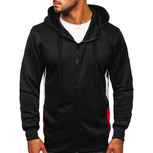 เสื้อสเวตเตอร์แบบสวมศีรษะผู้ชาย,ผ้าฝ้ายโพลีเอสเตอร์พิมพ์ลายโลโก้ที่กำหนดเอง - Product Image 5