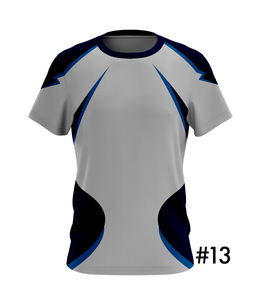 Camiseta de fútbol retro deportiva de tamaño y logotipo personalizado unisex con diseños personalizados tailandeses de calidad de servicio OEM e impresión de clientes - Product Image 1