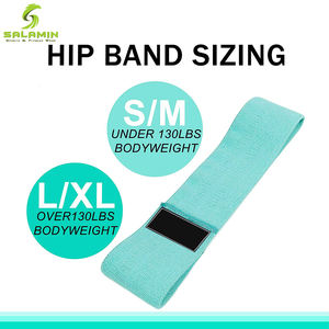 Bande de résistance 2 pièces, bandage chauffant de qualité supérieure pour la maison et la gymnastique, Design souple et antidérapant pour la hanche - Product Image 4