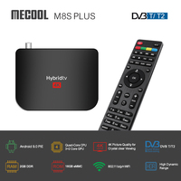 Boîtier Smart TV q DVB T2, Android 9.0, Quad Core, 2 go/16 go, lecteur multimédia 4K, original