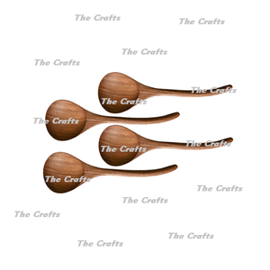 Ensemble de couverts de très bonne conception dans une cuillère en bois Ensemble de cuillères à couverts pour le service et l'utilisation des aliments - Product Image 4