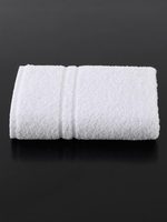 Serviettes de toilette pour hôtel, blanches, 50x90 cm, haute qualité, absorbantes, séchage rapide, Fouta 500 GSM, 100% coton, fabriquées en Turquie, en stock