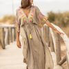 Robes bohèmes d'été 2024, grande taille, vêtements brodés, robe chic et bohème décontractée, tenue de plage, kaftan