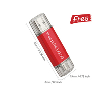 Memoria USB God of War, Descarga Gratuita, Impresión de Logotipo, Memoria Flash Transcend de 16GB 32GB 64GB 128GB, Unidades Flash Bidireccionales OTG
