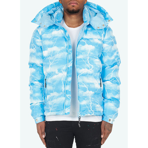 Custom Logos Outdoor Warm Winter Puffer <b>Mens</b> Womens <b>Jackets</b> PUFFER <b>JACKET</b> - Product Image 1
