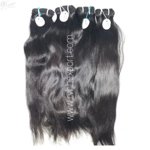 Indian Hair Supplier Unprocessed Raw Virgin Hair Vendors 100% Human Hair Bundle From India