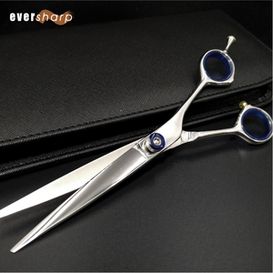 Ciseaux de coiffure de barbier de haute qualité de 6.5 pouces avec poignée en acier inoxydable et outil de beauté à pointe pointue à lame droite - Product Image 6