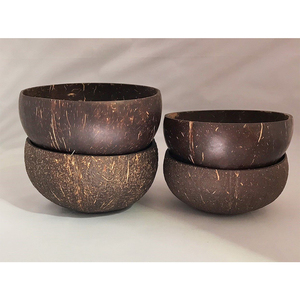 Cuenco de cáscara de coco pulido de alta calidad, artesanías naturales ecológicas para una decoración del hogar de larga duración - Product Image 3