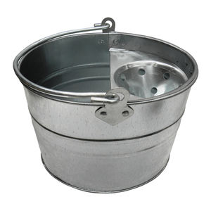 Galvanized <b>Mop</b> <b>Bucket</b> Oval Shape Classic Stylish Handmade Wholesale <b>Bucket</b> Customized Shape Hot Selling <b>Mop</b> <b>Bucket</b> - Product Image 5