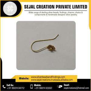 Ganchos para pendientes de plata de ley para la fabricación de joyas Componentes para la fabricación de joyas hechas a mano de alta calidad Suministros DEL VENDEDOR Y PROVEEDOR INDIO - Product Image 6