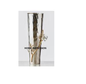 Nouveau Design Élégant Vases À Fleurs Décoratifs En Métal Argenterie Vase À Fleurs Pour La Maison Salon Table Décor En Grossiste Prix - Product Image 1