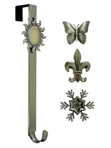 Adjustable Length <b>Wreath</b> Hook and Hanger <b>Decorative</b> Item - Product Image 2