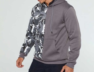 <b>Men's</b> Camouflage Hoodie Regular Fit Cotton French Terry Casual Hooded Sweatshirt With Pocket Autumn Style - Product Image 6