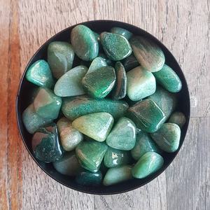 En gros Naturel Vert Aventurine Quartz Tumble Pierre De Style Feng Shui Pierre Précieuse pour Reiki Guérison En Vrac Cristal dégringolé Cailloux - Product Image 4