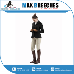 Patch au genou confortable pour femme à la demande culotte en cuir équestre taille personnalisable pour l'équitation disponible en vrac - Product Image 4