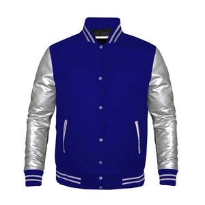 Chaquetas Varsity de Invierno para Hombre con Cuello Alto, Resistentes al Viento y Ecológicas con Logotipo Frontal - Product Image 1
